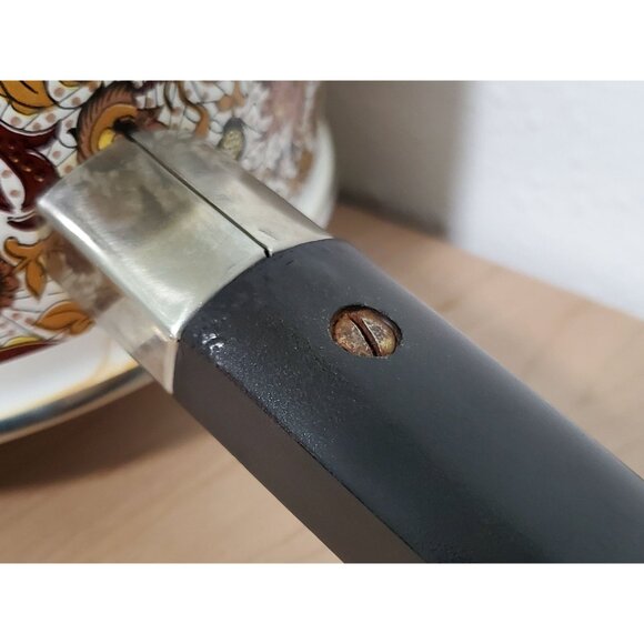 Prestige Japy Marne Brown Paisley Enamel Lidded Pot - Picture 9 of 10